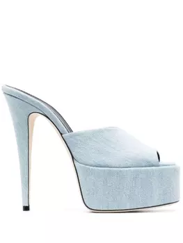 Paris Texas джинсовые мюли Marina 145, синий