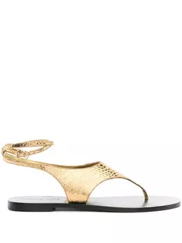 Paris Texas сандалии Amalfi, золотой