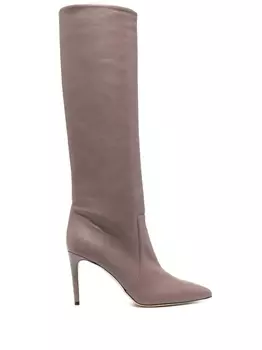 Paris Texas сапоги на каблуке, нейтральный цвет