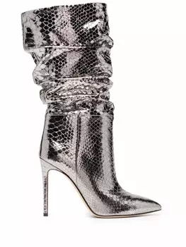 Paris Texas сапоги со сборками, серебристый