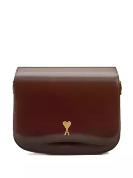 Париж Париж сумка через плечо AMI Paris, коричневый