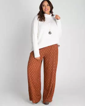 Париж Водолазка Туника Свитер Kiyonna, слоновая кость