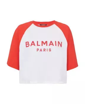 Парижская футболка Balmain, красный