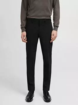 Парижские прямые брюки Mango, черный