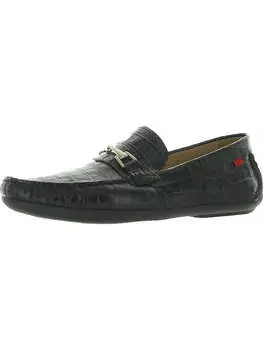 PARK AVE 2 Мужские лоферы из искусственной кожи Marc Joseph, цвет Black Croc