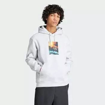 Парка Adidas ADI PIC hoodie, цвет Light Grey Heather