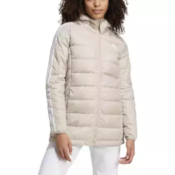 Парка adidas Essentials 3 Stripes Light Down, бежевый