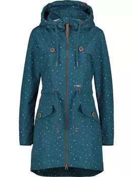 Парка Alife and Kickin Between-Seasons Parka CharlotteAK, цвет petrol