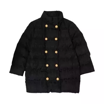 Парка Balmain Kids Parka, черный