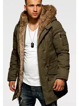 Парка behype Parka - BHPAU, хаки