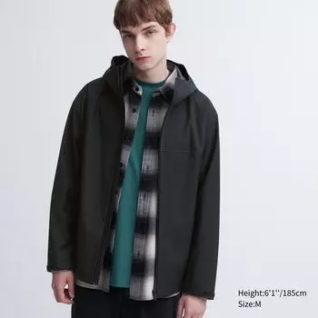 Парка BLOCKTECH 3D Cut Uniqlo, черный