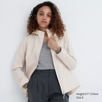 Парка Blocktech Uniqlo, бежевый