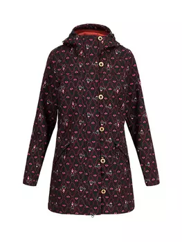 Парка Blutsgeschwister Wild Weather, цвет Dunkelblau/Rot/Pink