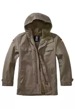 Парка Brandit " Brandit Men's Kids BW Parka" (1 шт.), с капюшоном, оливковый