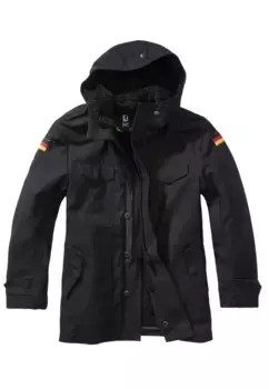 Парка Brandit " Brandit Men's Kids BW Parka" (1 шт.), с капюшоном, черный