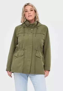 Парка CARNEWSTARLINE SPRING ONLY Carmakoma, зеленый