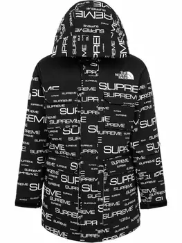 Парка Coldworks 700 из коллаборации с The North Face Supreme, черный