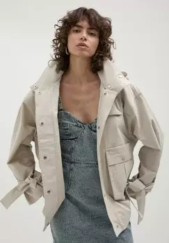 Парка CON CAPPUCCIO Calliope, бежевый