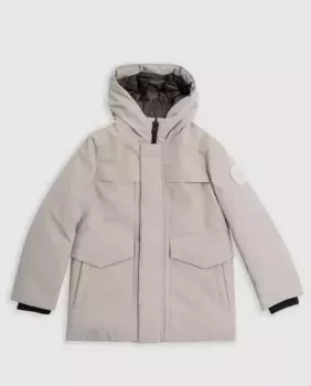 Парка для мальчика с капюшоном и карманами IKKS, бежевый