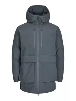 Парка для межсезонья JACK & JONES, серый