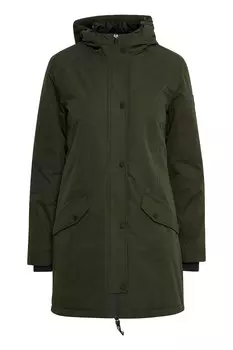 Парка для межсезонья Oxmo Tamila, цвет Green/Fir/Dark green