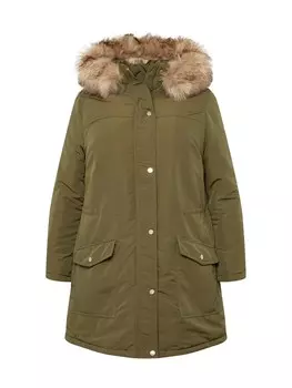 Парка Dorothy Perkins Curve Winter Parka, оливковый