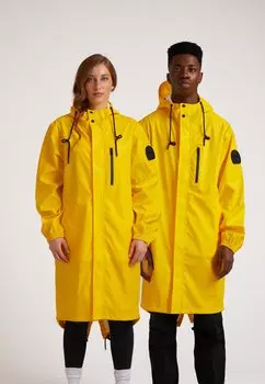 Парка ELEMENTS LONGLINE HOODED RAINCOAT - Waterproof jacket - yellow JACK1T, желтый