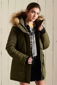 Парка Everest Superdry, зеленый