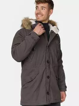 Парка фанн Indicode, серый