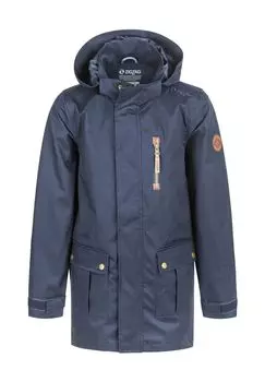 Парка FISHER COTTON JACKET с водонепроницаемой функцией ZIGZAG, цвет Navy Blazer