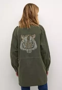 Парка GEORGIA Cream, зеленый