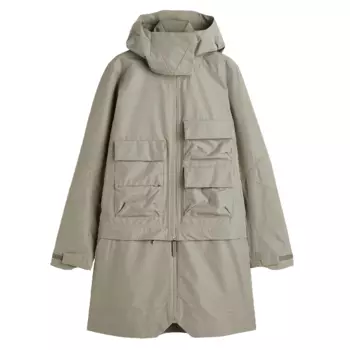 Парка H&amp;M StormMove, светлый хаки