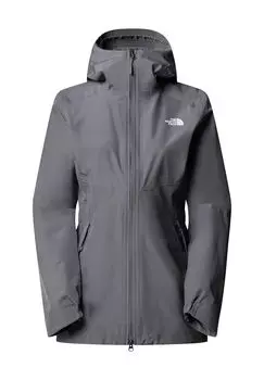 Парка Hikesteller, капюшон, воротник-стойка, женская THE NORTH FACE, цвет Smoked Pearl