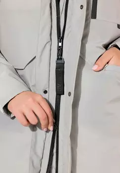 Парка HYPRAR Ulla Popken, серый