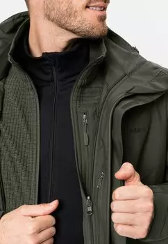 Парка IDRIS 3IN1 Vaude, хаки