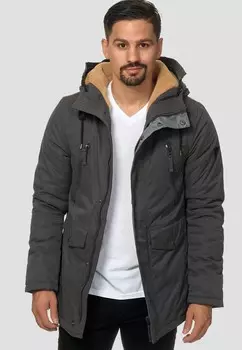 Парка INDICODE JEANS, цвет gray
