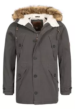 Парка INDICODE JEANS Winter Parka Fann, темно-серый