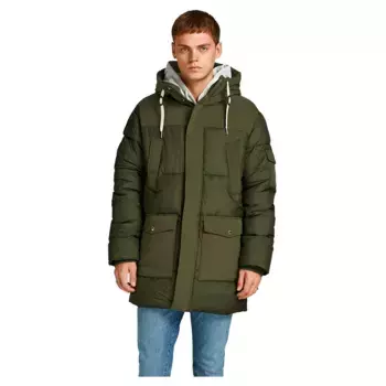 Парка Jack & Jones Panden Boyfriend, зеленый