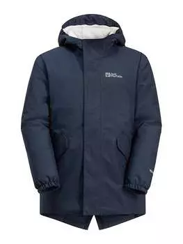 Парка Jack Wolfskin Parka Cosy Bear, темно-синий