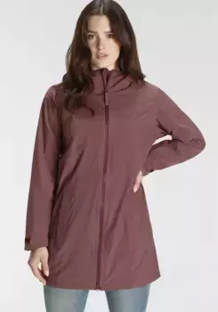 Парка Jack Wolfskin "SOLAIA PARKA W", с капюшоном, водонепроницаемая, ветрозащитная и дышащая, цвет Apple Butter