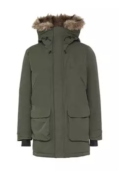 Парка, капюшон, потайная молния, мужская DIDRIKSONS, цвет Deep Green