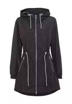 Парка, капюшон, внутренний карман, женская FUCHS SCHMITT, черный