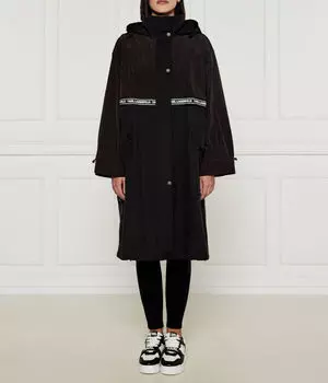 Парка Karl Lagerfeld Loose Fit, черный