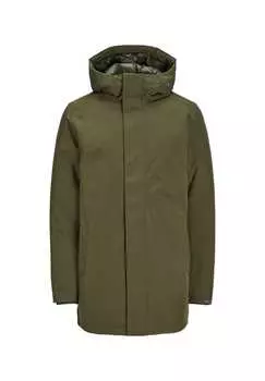 Парка Кин длинная куртка Jack & Jones, зеленый