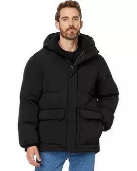 Парка Levi's Arctic Cloth Midlength Hooded Parka, черный