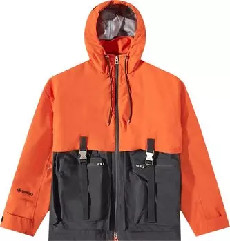 Парка Loewe Belted Parka 'Orange/Black', оранжевый