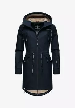 Парка Marikoo приталенное, синий