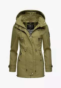 Парка Marikoo на молнии, зеленый