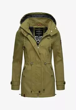 Парка Marikoo с капюшоном, зеленый