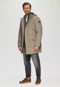 Парка MIT KAPUZE s.Oliver, оливковый